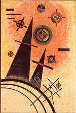 Wassily Kandinsky  - Bilder Gemälde - Grun im Kreis