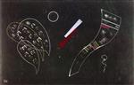 Wassily Kandinsky  - Bilder Gemälde - Heavy between Light
