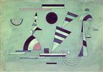 Wassily Kandinsky  - Bilder Gemälde - Immersed in Green