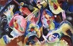 Wassily Kandinsky  - Bilder Gemälde - Improvisation Deluge