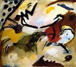 Wassily Kandinsky  - Bilder Gemälde - Improvisation No. 20