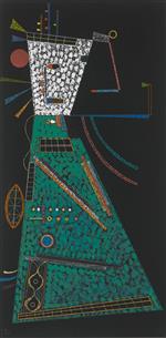 Wassily Kandinsky  - Bilder Gemälde - In Height