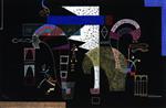Wassily Kandinsky  - Bilder Gemälde - La Forme Blanche