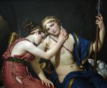 Jacques Louis David - Bilder Gemälde - Telemachus und Eucharis