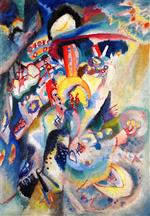 Wassily Kandinsky  - Bilder Gemälde - Moscow II