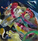 Wassily Kandinsky  - Bilder Gemälde - Painting with White Lines