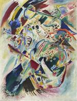 Wassily Kandinsky  - Bilder Gemälde - Panel for Edwin R. Campbell No. 4
