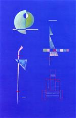 Wassily Kandinsky  - Bilder Gemälde - Quiet Importance