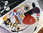 Wassily Kandinsky  - Bilder Gemälde - Red Spot II