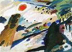 Wassily Kandinsky  - Bilder Gemälde - Romantic Landscape