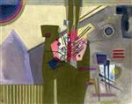 Wassily Kandinsky  - Bilder Gemälde - Rose in Grey