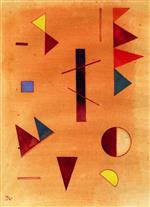 Wassily Kandinsky  - Bilder Gemälde - Scattered