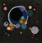 Wassily Kandinsky  - Bilder Gemälde - Several Circles