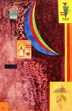 Wassily Kandinsky  - Bilder Gemälde - Sharp