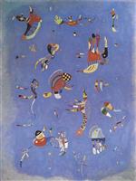 Wassily Kandinsky  - Bilder Gemälde - Sky Blue
