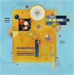 Wassily Kandinsky  - Bilder Gemälde - Soft Pressure