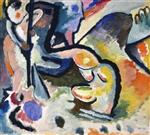 Wassily Kandinsky  - Bilder Gemälde - St. George III