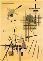 Wassily Kandinsky  - Bilder Gemälde - Strings