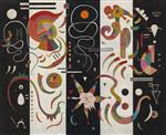 Wassily Kandinsky  - Bilder Gemälde - Striped