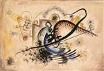 Wassily Kandinsky  - Bilder Gemälde - The Black Line