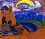 Wassily Kandinsky  - Bilder Gemälde - The Comet