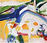 Wassily Kandinsky  - Bilder Gemälde - The Cow