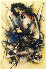 Wassily Kandinsky  - Bilder Gemälde - Unitled