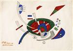 Wassily Kandinsky  - Bilder Gemälde - Untitled