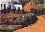 Wassily Kandinsky  - Bilder Gemälde - Vasilevskoë - Autumn
