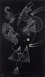 Wassily Kandinsky  - Bilder Gemälde - White Figure
