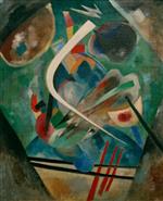 Wassily Kandinsky  - Bilder Gemälde - White line