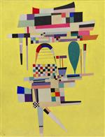 Wassily Kandinsky  - Bilder Gemälde - Yellow Painting