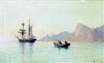Lev Feliksovich Lagorio  - paintings - A Calm Sea