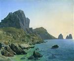Lev Feliksovich Lagorio  - paintings - Capri