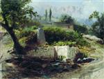 Lev Feliksovich Lagorio - Bilder Gemälde - Crimean Landscape-5