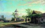 Lev Feliksovich Lagorio  - Bilder Gemälde - In the Caucasus-2