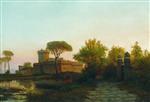 Lev Feliksovich Lagorio  - Bilder Gemälde - Landscape in France