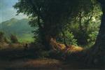 Lev Feliksovich Lagorio  - Bilder Gemälde - Landscape-9
