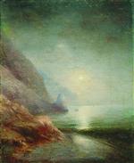 Lev Feliksovich Lagorio  - Bilder Gemälde - Moonlit Night-3