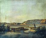 Lev Feliksovich Lagorio  - Bilder Gemälde - On the River
