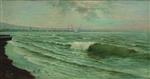 Lev Feliksovich Lagorio  - Bilder Gemälde - Seascape-14