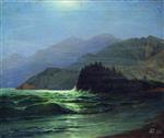 Lev Feliksovich Lagorio  - Bilder Gemälde - Seascape-17
