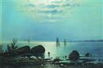 Lev Feliksovich Lagorio  - Bilder Gemälde - Seascape-20