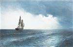 Lev Feliksovich Lagorio  - Bilder Gemälde - Seascape-21