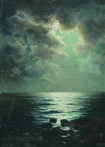 Lev Feliksovich Lagorio  - Bilder Gemälde - Seascape-26