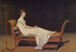 jacques louis david  - Bilder Gemälde - Portrait Madame Racamier