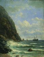 Lev Feliksovich Lagorio  - Bilder Gemälde - The Crimean Coast-2