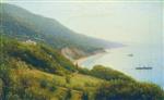 Lev Feliksovich Lagorio  - Bilder Gemälde - The Crimean Coast