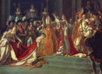 Jacques Louis David  - Bilder Gemälde - Napoleon I und Krönung Kaiserin Josephine
