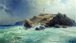 Lev Feliksovich Lagorio  - Bilder Gemälde - The Lighthouse